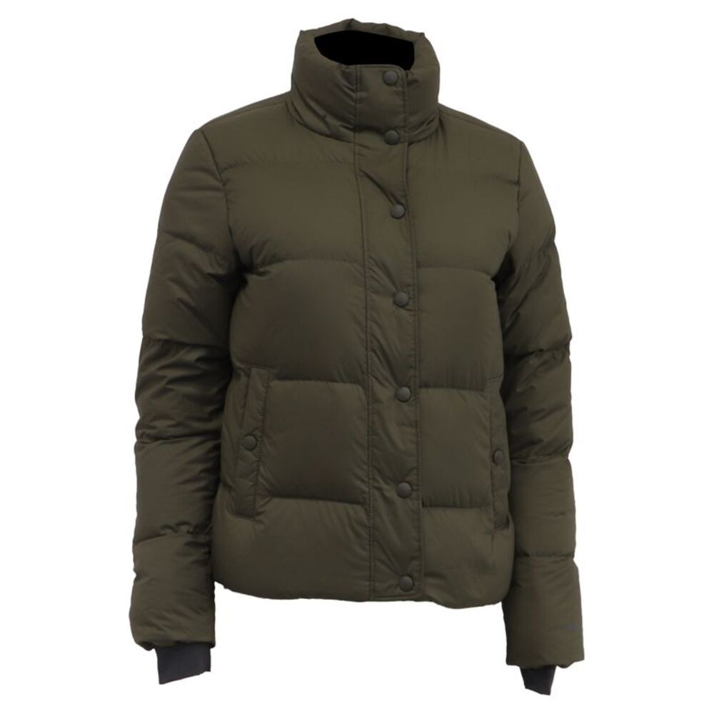 Patagonia Silent Down Jacket in Olive Polyester
